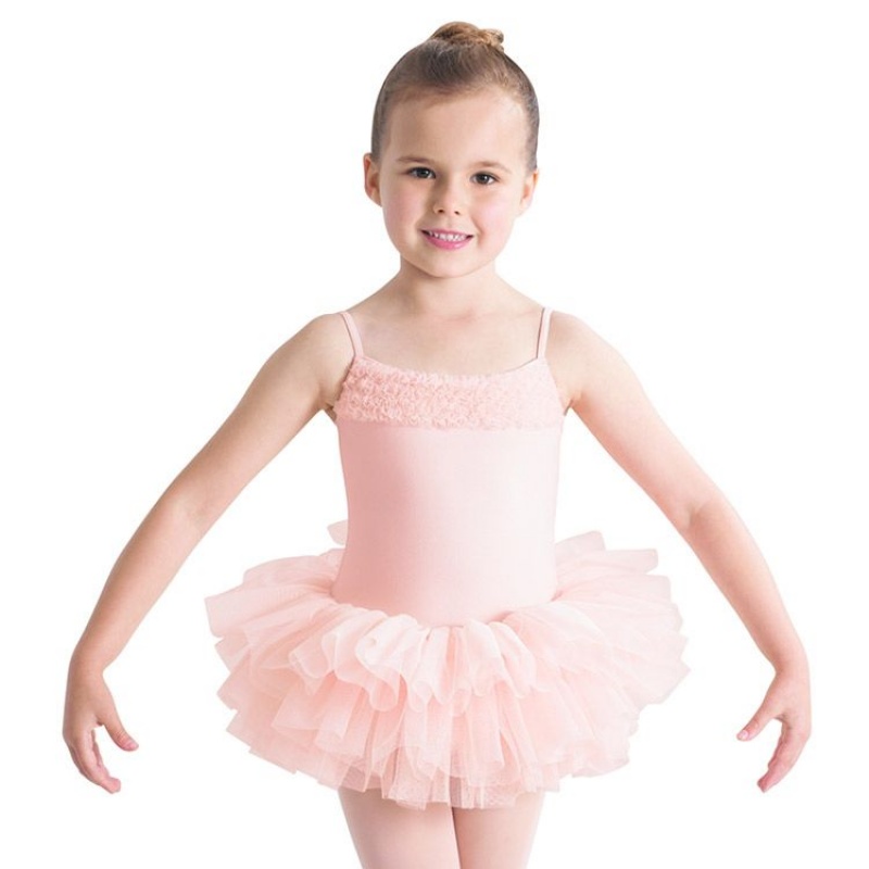 Bloch Desdemona Tutu Kids\' Leotards Light Pink | QILWA16926