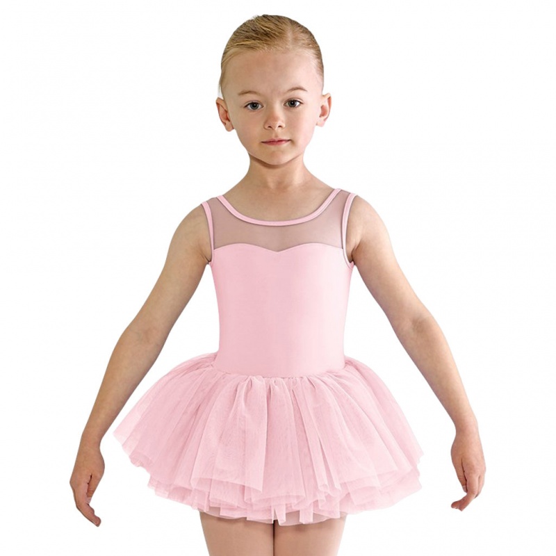 Bloch Emica Sweetheart Kids\' Dress Candy Pink | DILKV88481