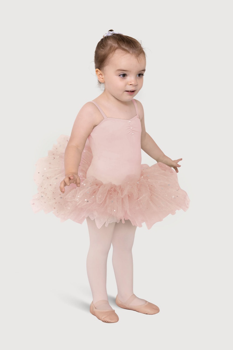 Bloch Estrella Stars & Moons Kids' Dress Shell Pink | MILHR78337