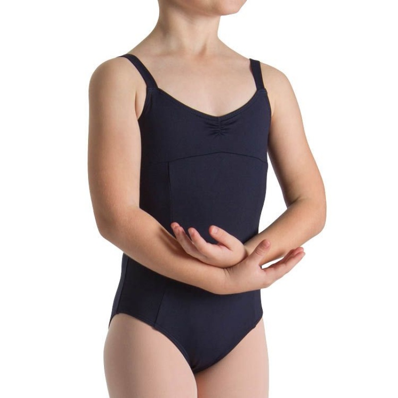 Bloch Evanleigh Princess Line Kids' Leotards Navy | ILEAH30037