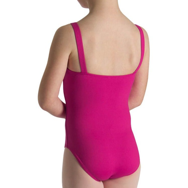 Bloch Evanleigh Princess Line Kids' Leotards Hot Pink | MILFT15537