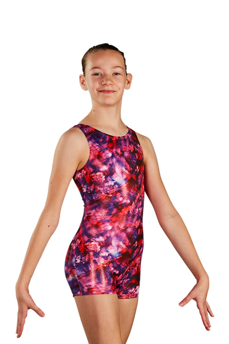 Bloch Floral Fusion Printed Kids\' Unitards Floral Fusion | ILDFL81860