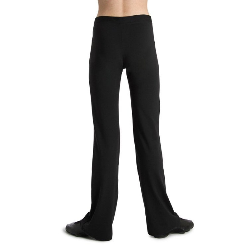 Bloch Front Pant Kids' Bottoms Black | TILPQ37535