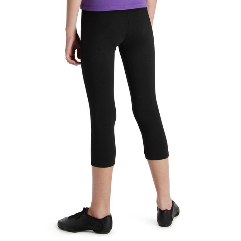 Bloch Front Tight Kids' Bottoms Black | BILSO44978