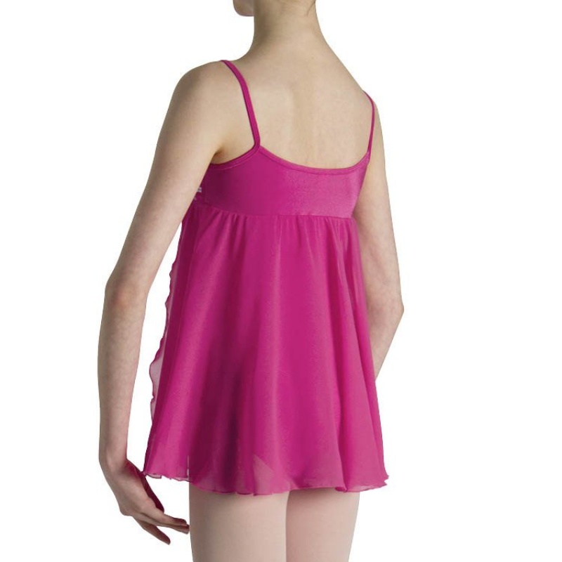 Bloch Haruna Kids' Leotards Hot Pink | ZILMJ21456