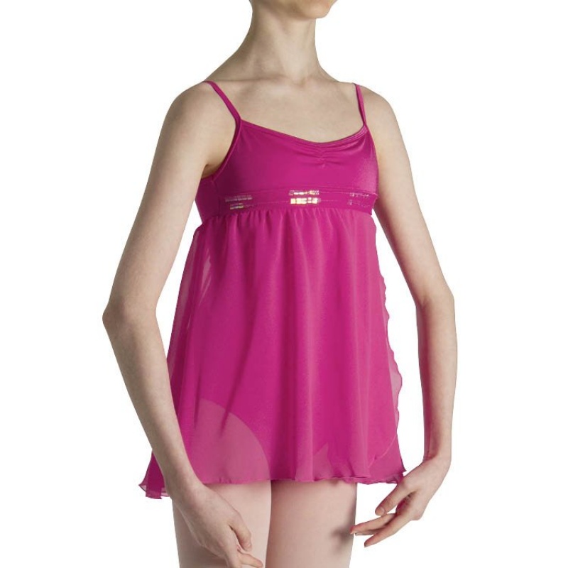 Bloch Haruna Kids' Leotards Hot Pink | ZILMJ21456