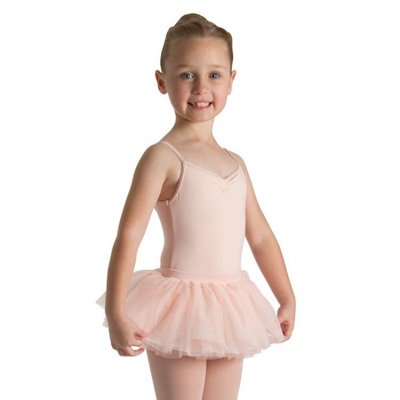 Bloch Hurley Layered Kids' Skirts Light Pink | PILER45432