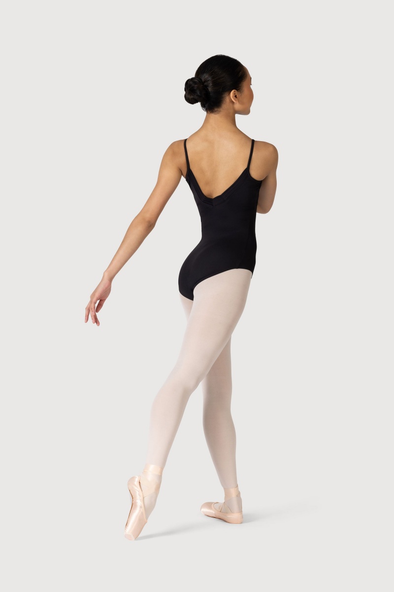 Bloch Lustre Camisole Women's Leotards Black | AILDF41663