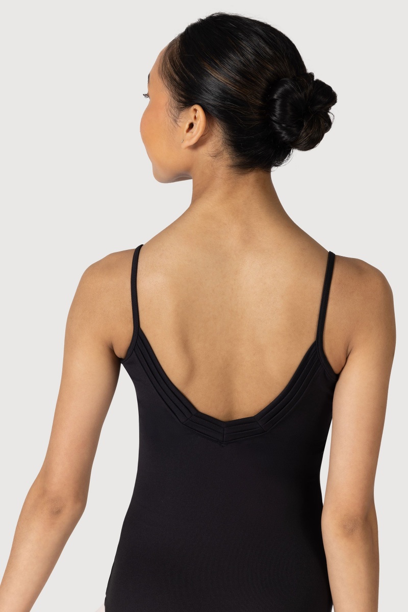 Bloch Lustre Camisole Women's Leotards Black | AILDF41663