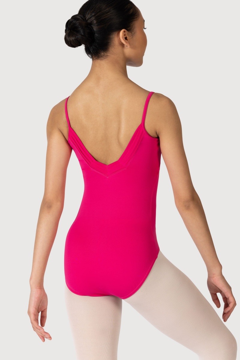 Bloch Lustre Camisole Women's Leotards Hot Pink | LILSX40056