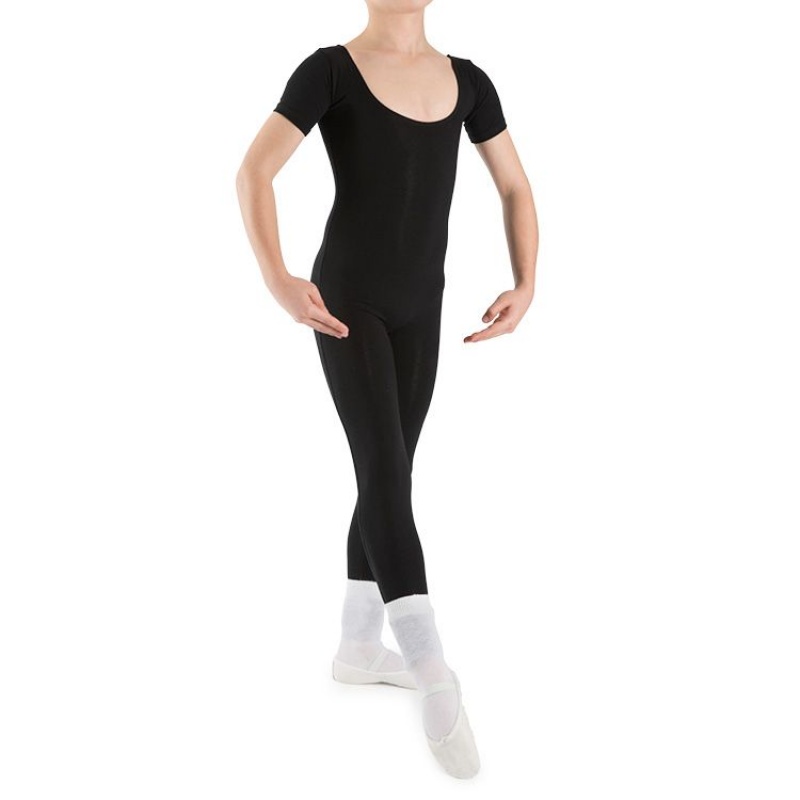 Bloch Matt Unitard Kids' Tight Black | ILJKU47050