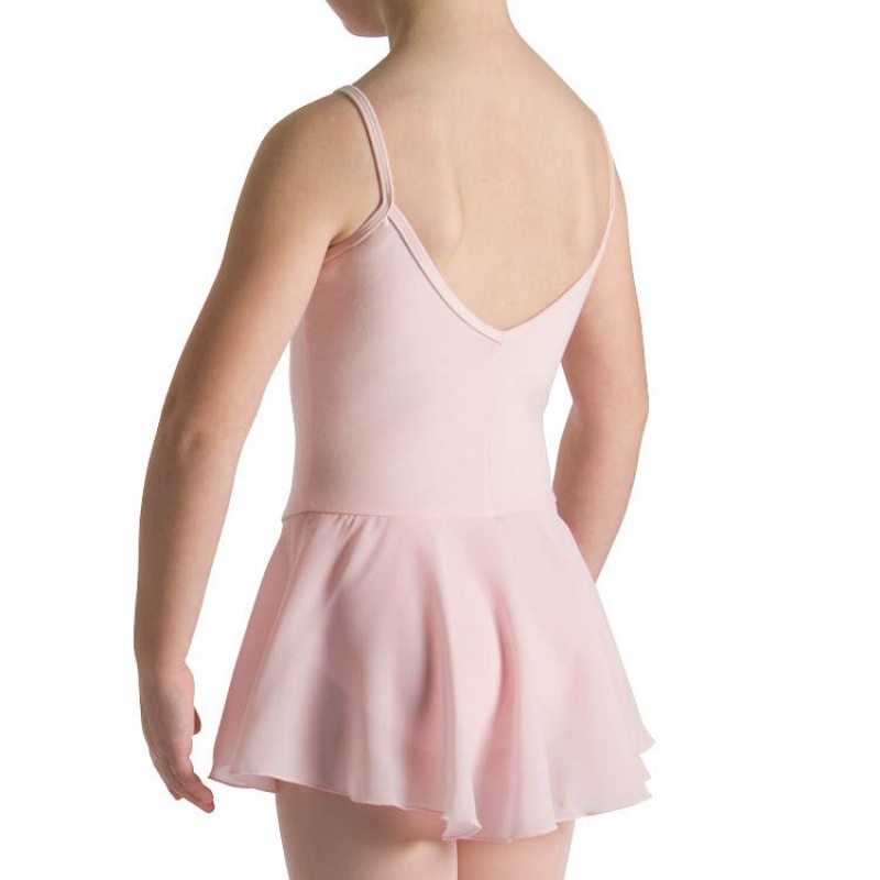 Bloch Mirella Alice Cami Skirted Kids' Leotards Pale Pink | AILWC40187