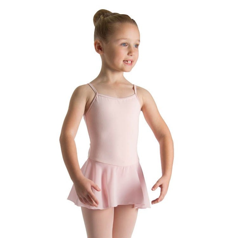 Bloch Mirella Alice Cami Skirted Kids\' Leotards Pale Pink | AILWC40187