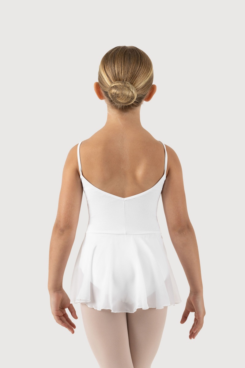 Bloch Oriole Camisole Kids' Leotards White | ILJBT94268