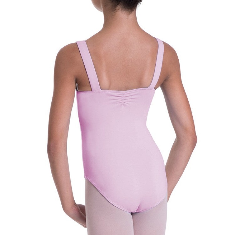 Bloch Overture Obelia Princess Seam Kids' Leotards French Rose | ILQAV79880