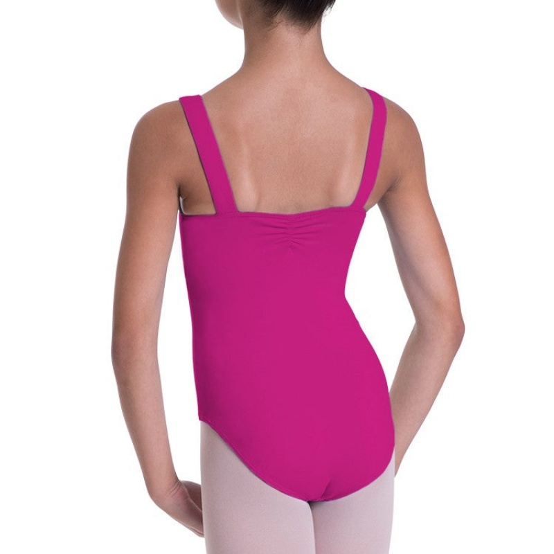 Bloch Overture Obelia Princess Seam Kids' Leotards Mulberry | ILZPD77550