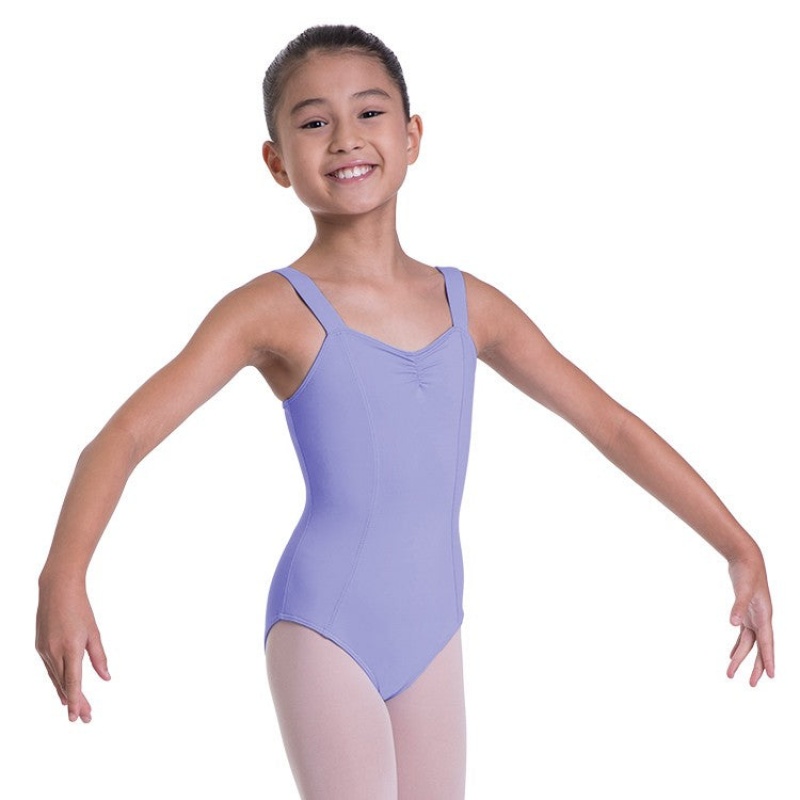 Bloch Overture Obelia Princess Seam Kids\' Leotards Lilac | YILGT27916