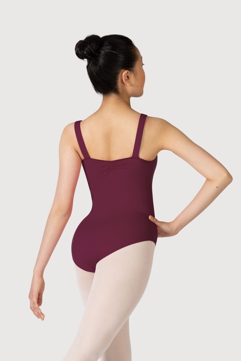 Bloch Overture Obelia Princess Seam Women's Leotards Burgundy | EILVG41334