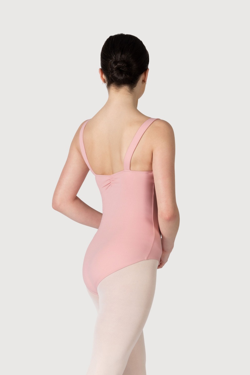 Bloch Overture Obelia Princess Seam Women's Leotards French Rose | XILBH45748