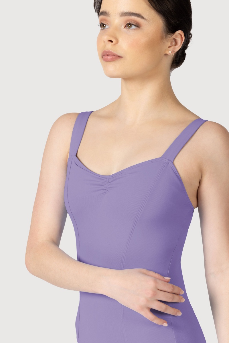 Bloch Overture Obelia Princess Seam Women's Leotards Jacaranda | YILGT85798