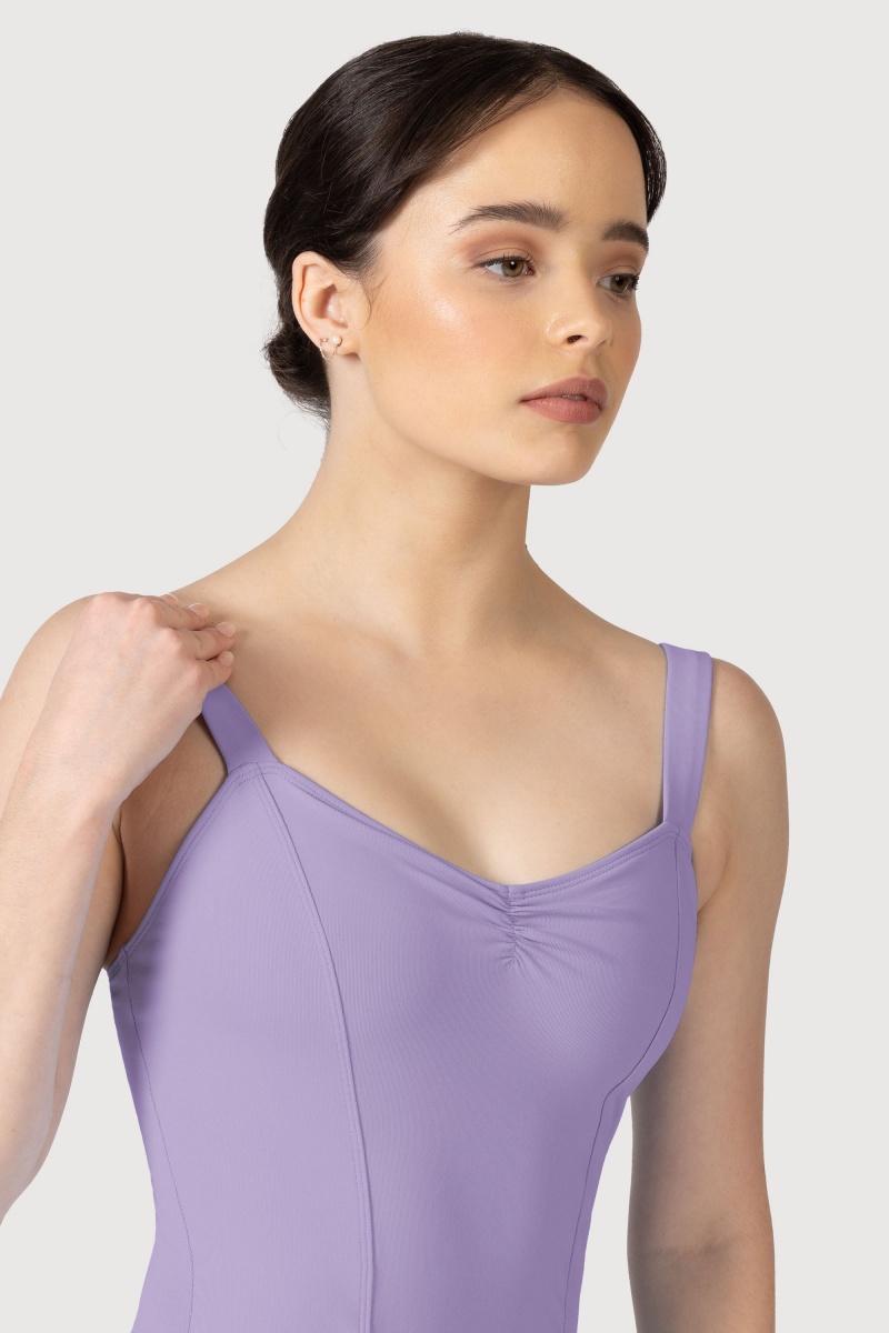 Bloch Overture Obelia Princess Seam Women's Leotards Lilac | FILUI65650