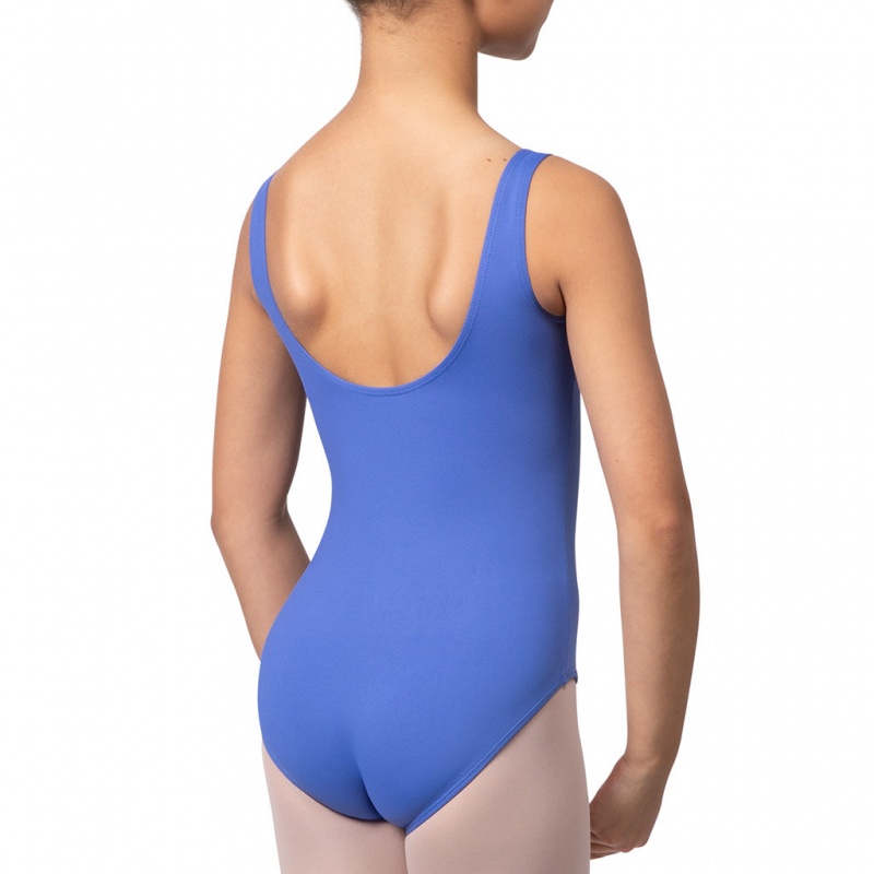 Bloch Overture Ondina Princess Seam Kids' Leotards Zaffiro | ILXMI10441