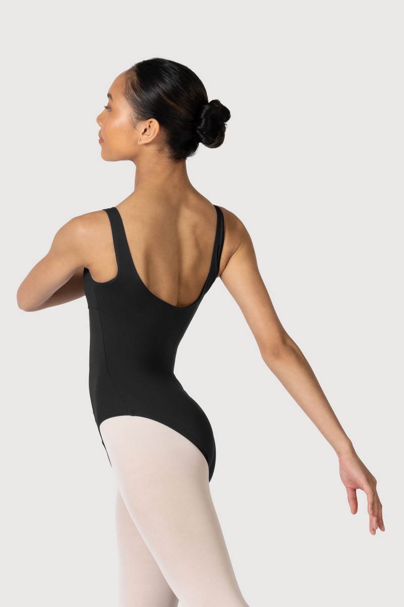 Bloch Overture Ondina Princess Seam Women's Leotards Black | BILSO77943