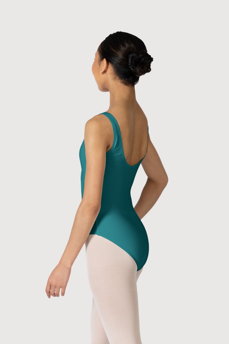 Bloch Overture Ondina Princess Seam Women's Leotards Teal | SILNY80266