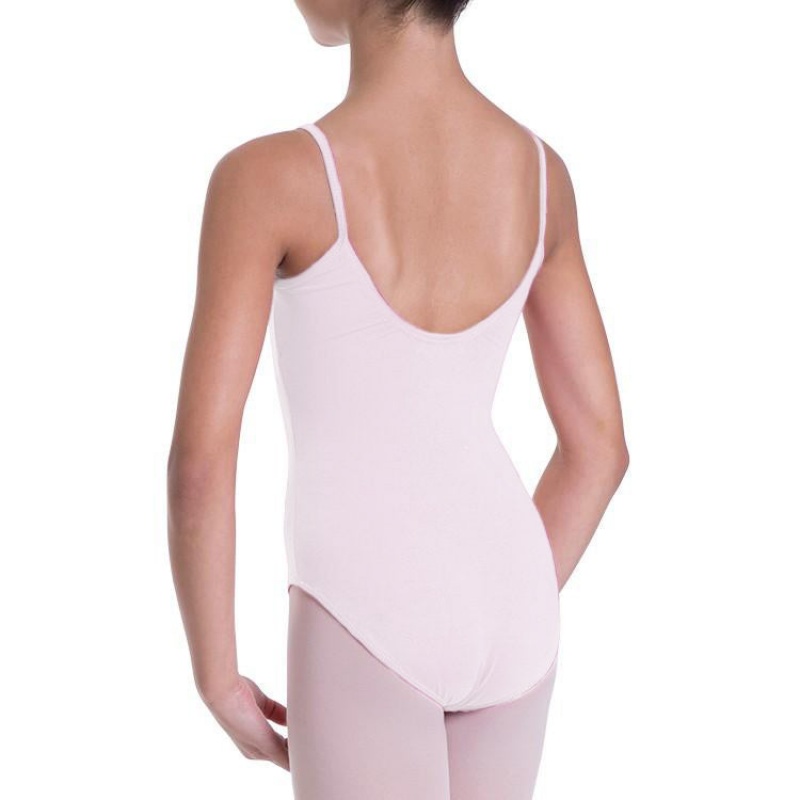 Bloch Overture Oriana Princess Seam Kids' Leotards Candy Pink | ZILNQ50102