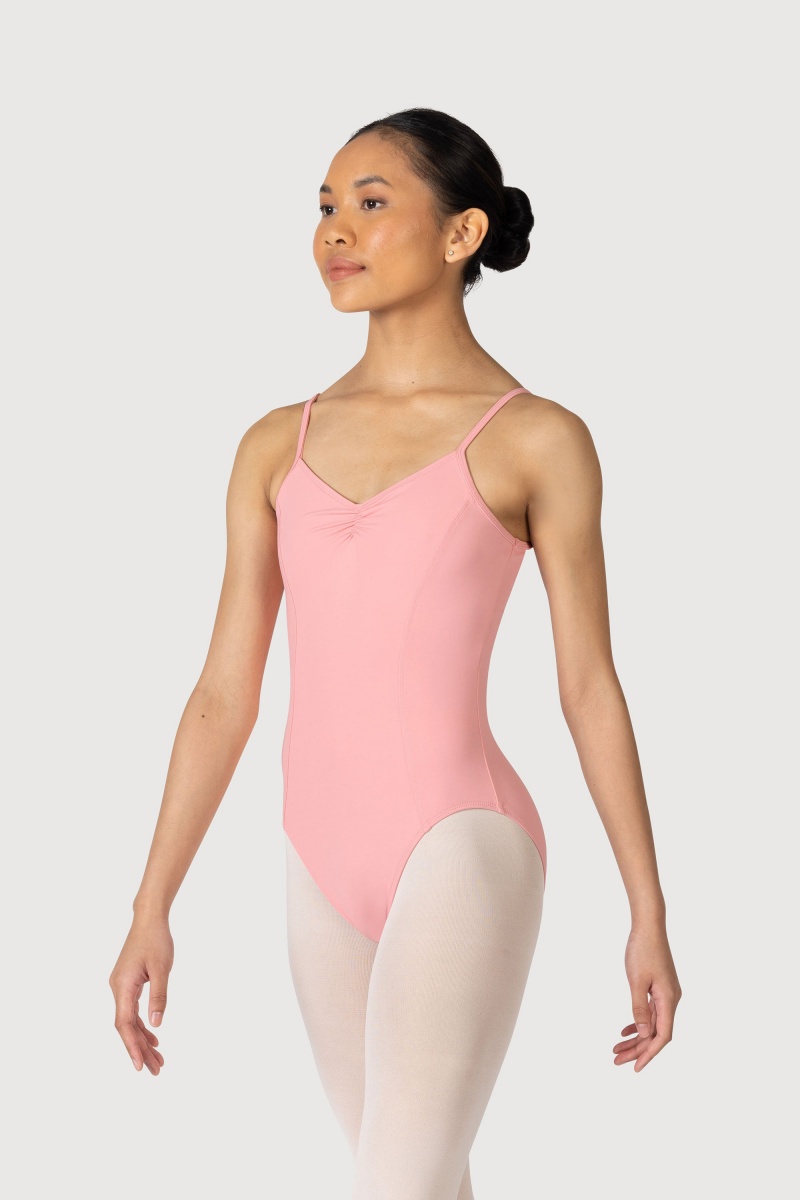 Bloch Overture Oriana Princess Seam Women\'s Leotards French Rose | ILJVR91149