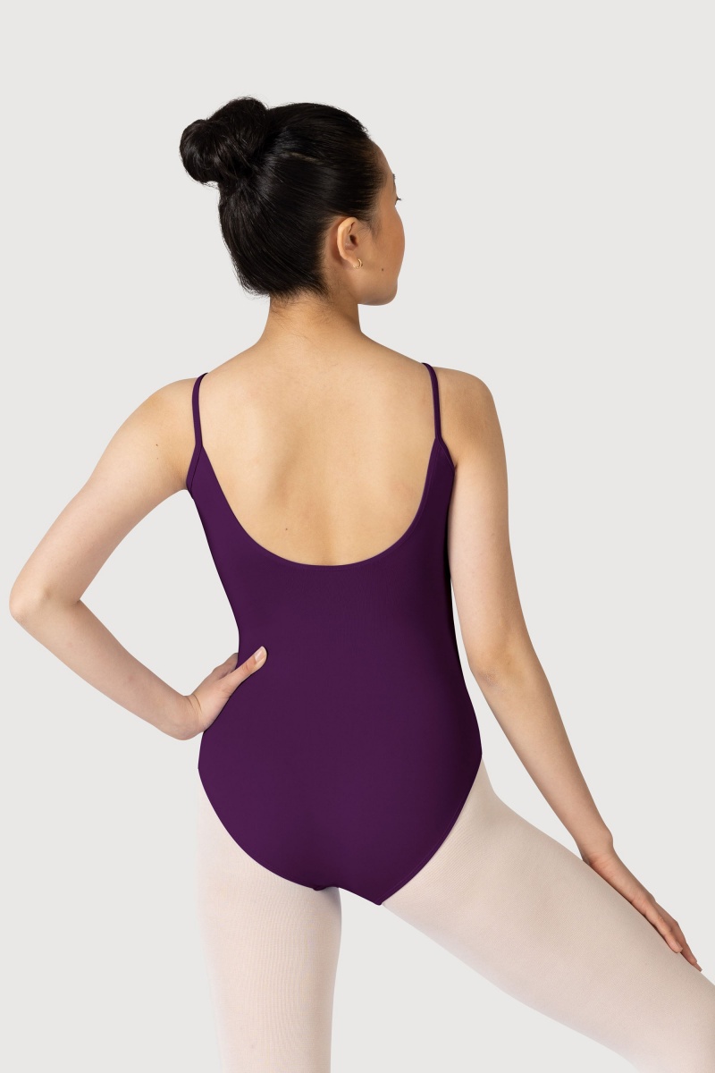 Bloch Overture Oriana Princess Seam Women's Leotards Plum | YILVQ71242