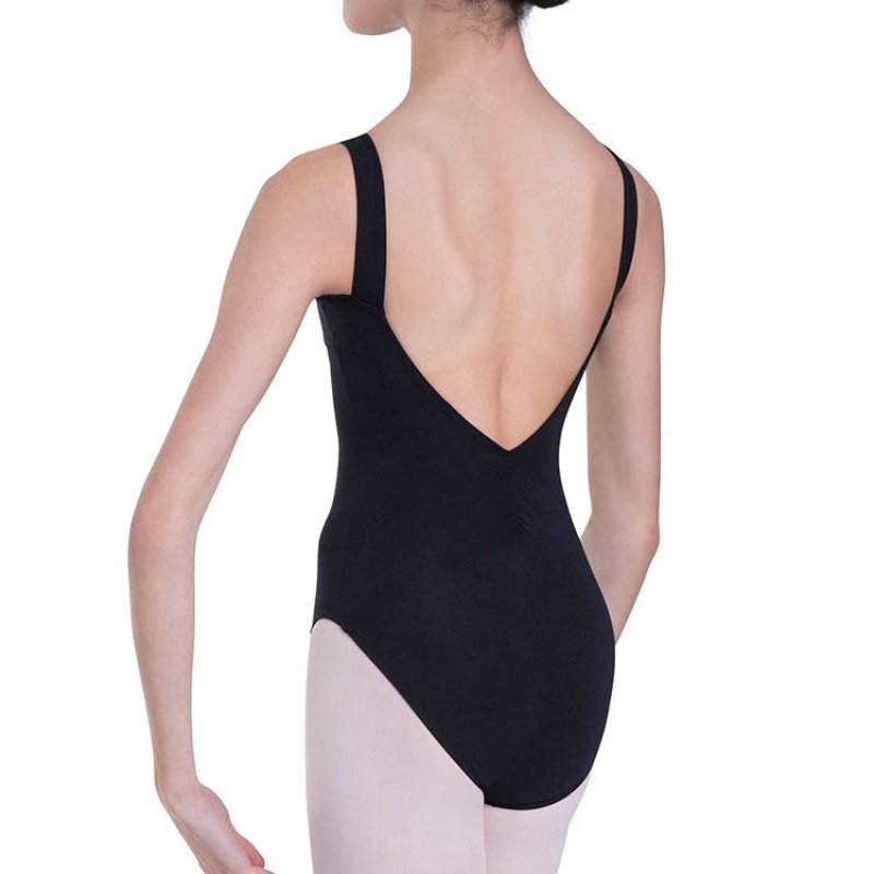 Bloch Paradise Contour Kids' Leotards Black | ZILMJ60597