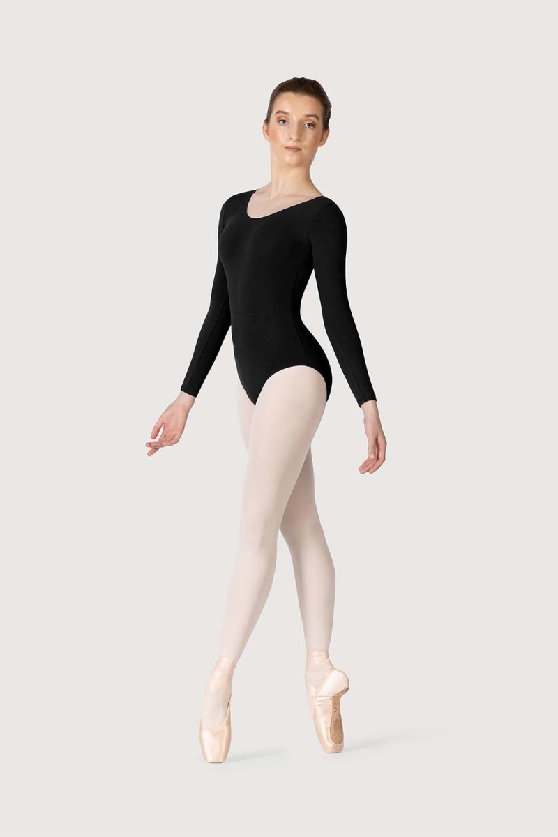 Bloch Perla Women's Leotards Black | FILUI27096