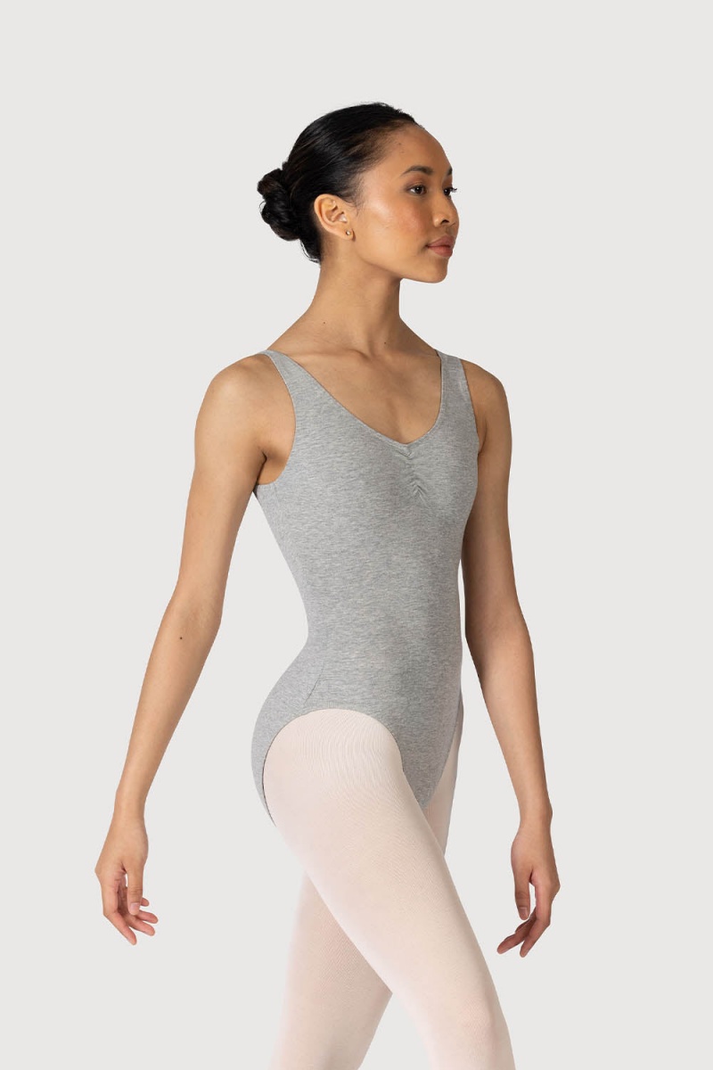 Bloch Pia Women\'s Leotards Grey Marle | ILNEJ25373