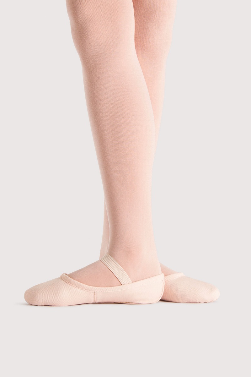 Bloch Prolite II Canvas Girls Kids' Ballet Flats Pink | XILBH86109